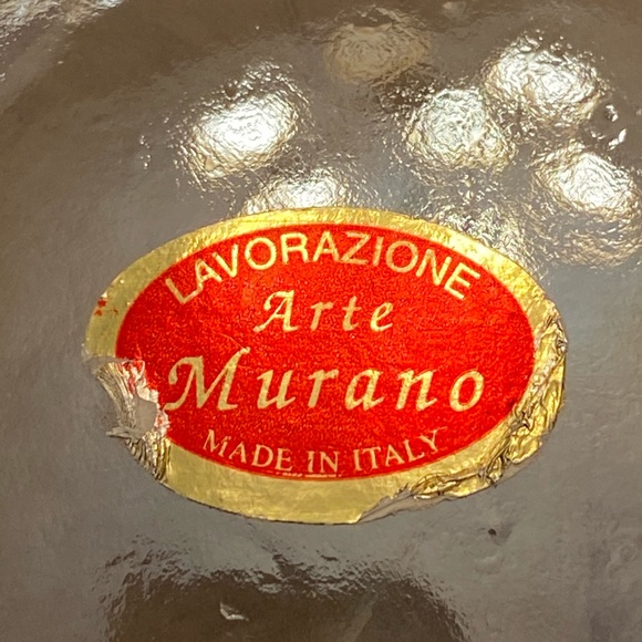 Vintage Murano Lavorazione Arte heart shaped bowl - Picture 6 of 11